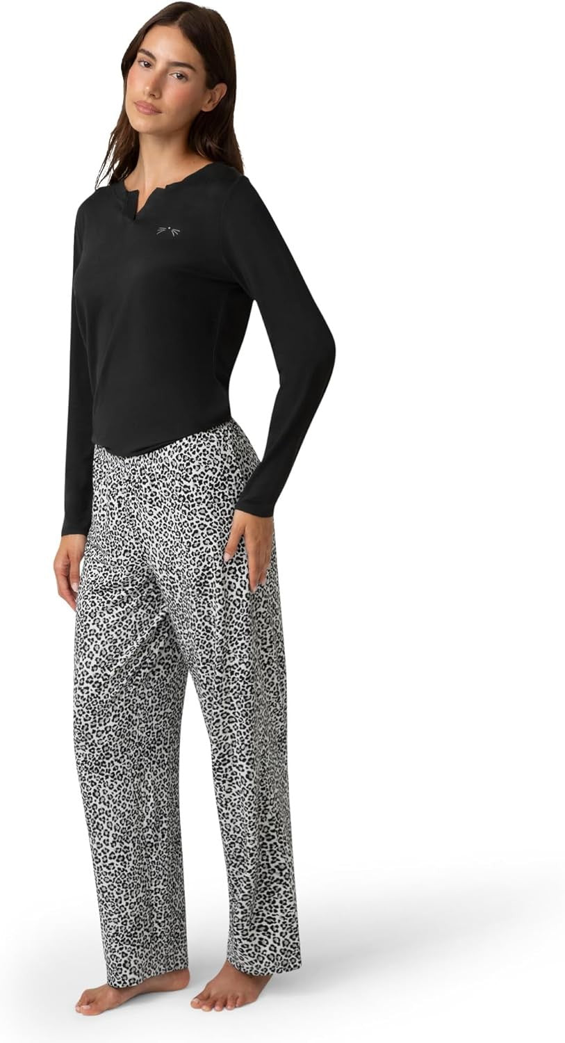 HUE Pajama Separates – Black Chi-Wow-Wow