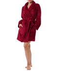 Tommy Hilfiger Wrap Robe – Red