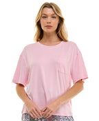Roudelain Pajama Top – Pink