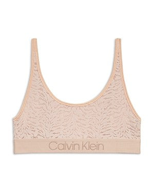 Calvin Klein Pullover Bralette – Brown
