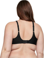 Olga Minimizer Underwire Bra – Black