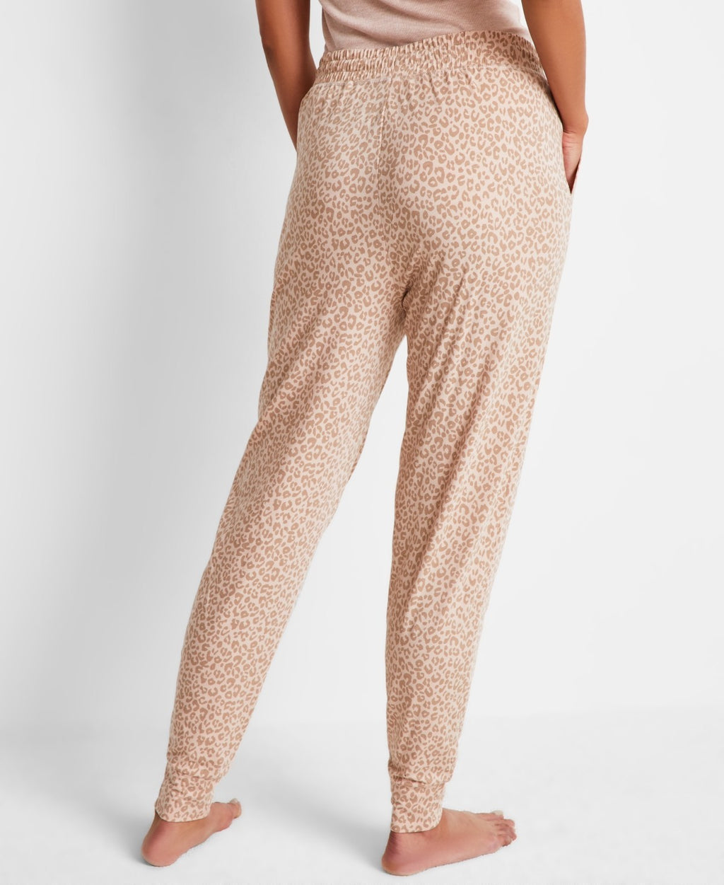 State of Day Printed Pajama Set – Brown