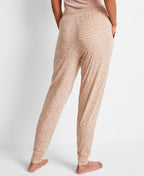 State of Day Printed Pajama Set – Brown