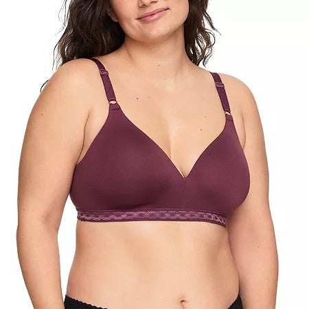 Warner's Cloud 9 Wireless Contour Bra – Purple