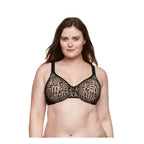 Olga Minimizer Underwire Bra – Black