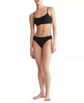 Calvin Klein QF6757 Unlined Wireless Bralette – Black
