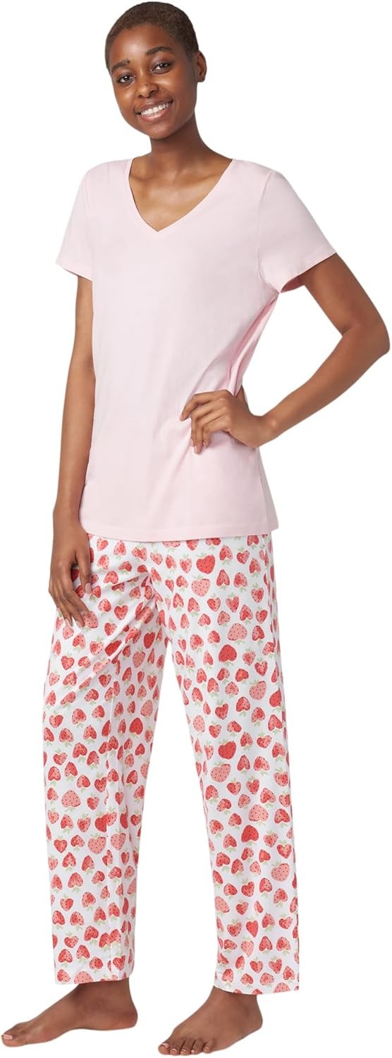 HUE Pajama Separates – Rose Shadow