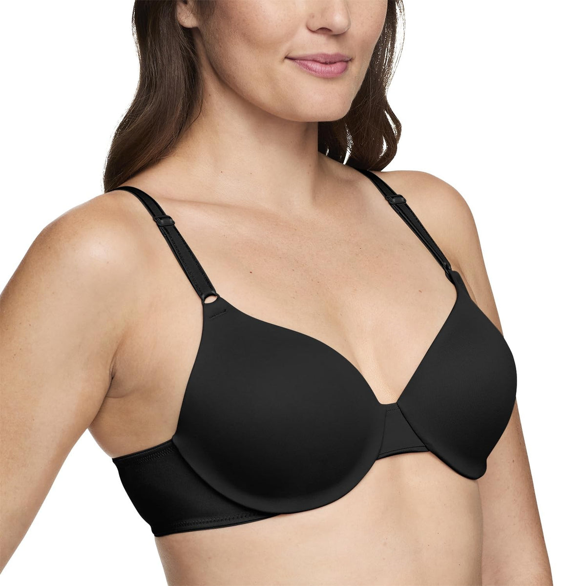 Warner's Full Coverage Underwire Bra – Black