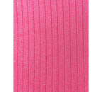 Jaclyn Ribbed Foil-Print Shorts Set – Pink