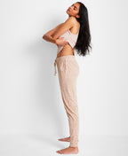 State of Day Printed Pajama Set – Brown
