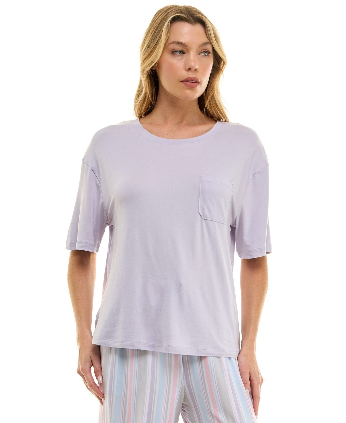 Roudelain Pajama Top – Purple Heather