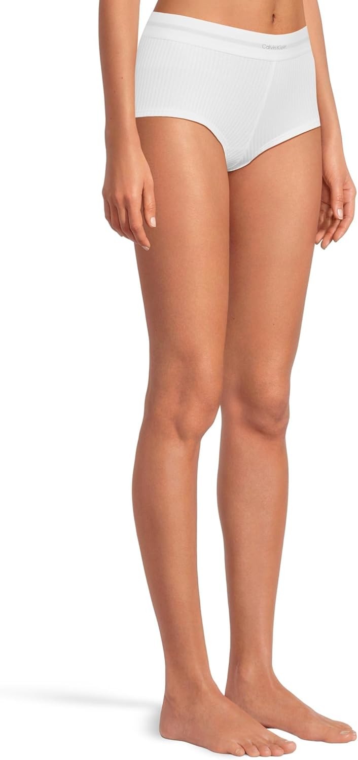 Calvin Klein Boyshort Panty – White