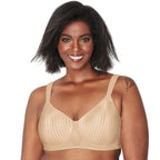 Playtex Secrets Perfectly Smooth Wireless Bra – Nude Stripe