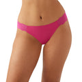 b.tempt'd Lace-Panel Thong – Raspberry Sorbet