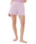 GapBody Boxer Sleep Shorts – Lavender Pink