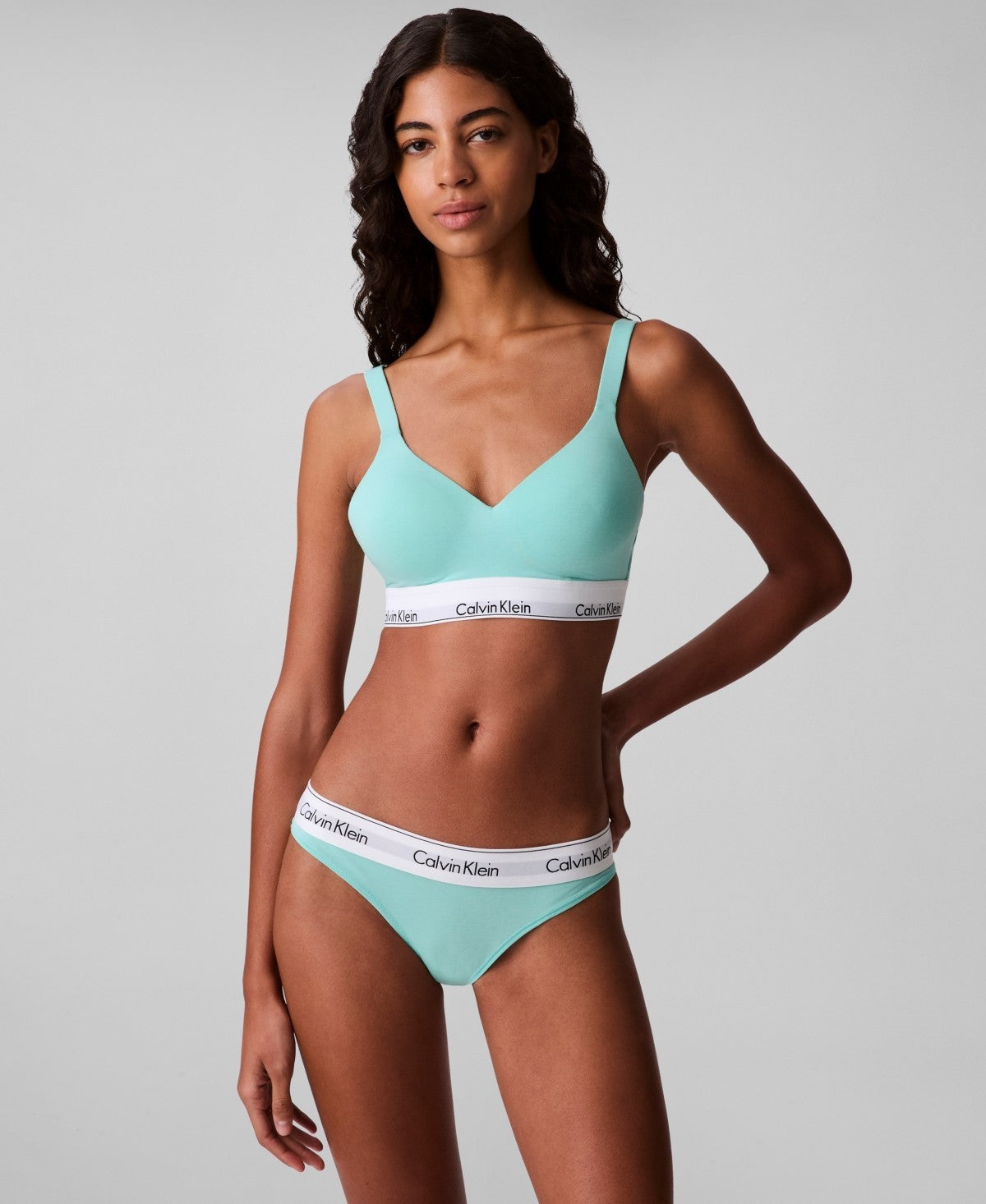 Calvin Klein Full Coverage Bra – Light Green