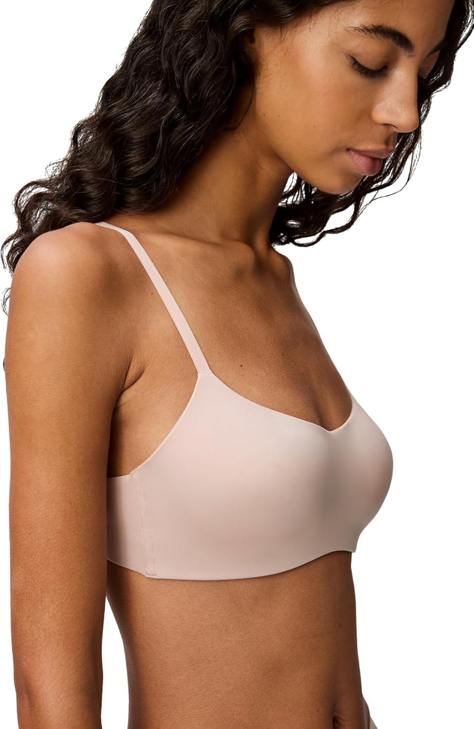 Calvin Klein Lightly Lined Wireless Bra – Brown