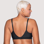 Vanity Fair Full Coverage Wireless Bra – Black