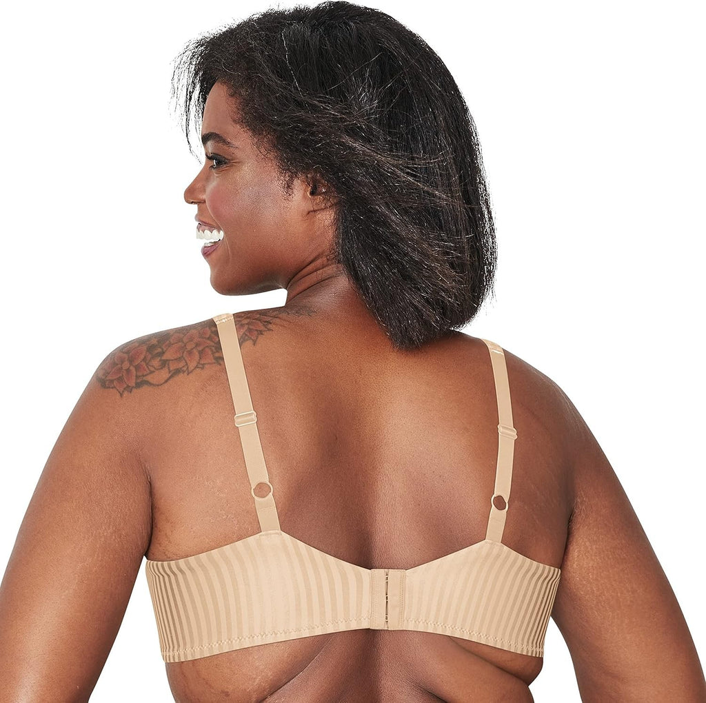 Playtex Secrets Perfectly Smooth Wireless Bra – Nude Stripe