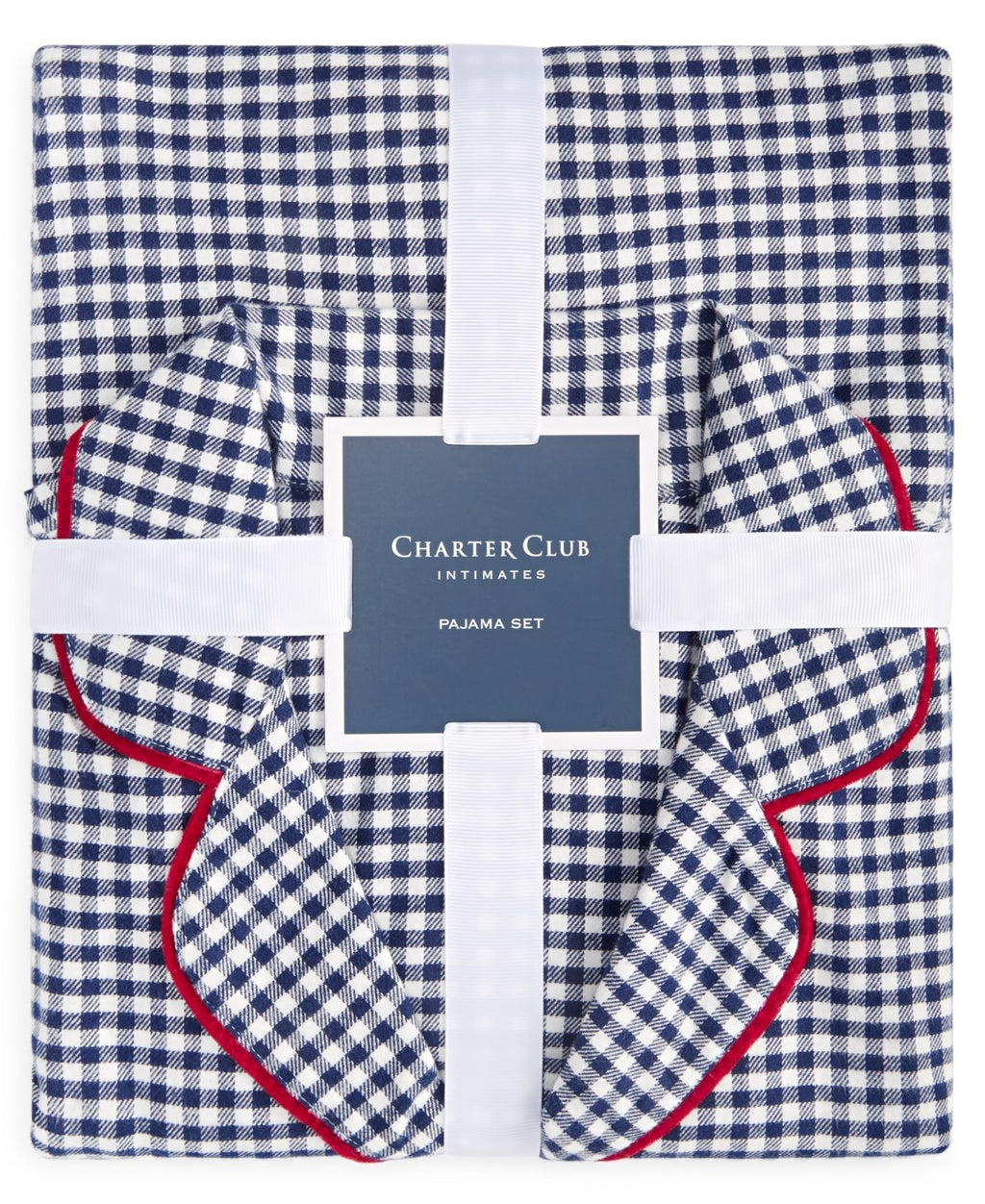 Charter Club Pajama Set – Blue Gingham