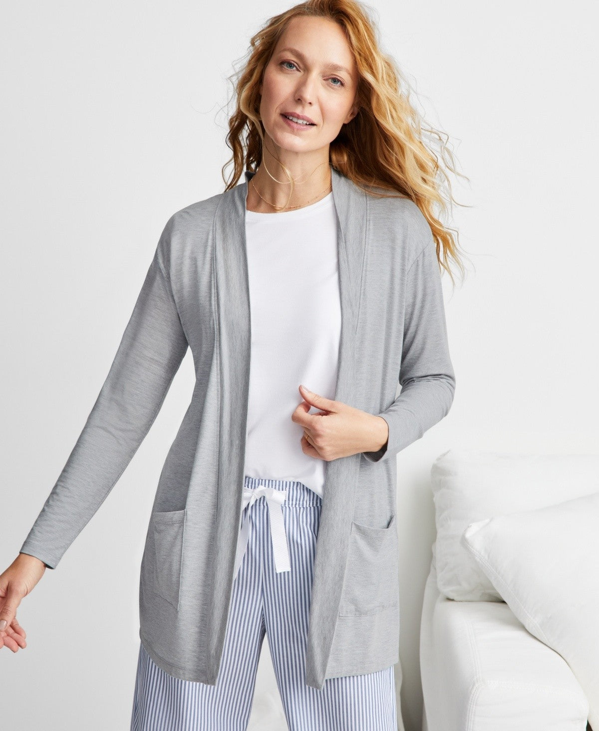 State of Day Knit Cardigan – Gray