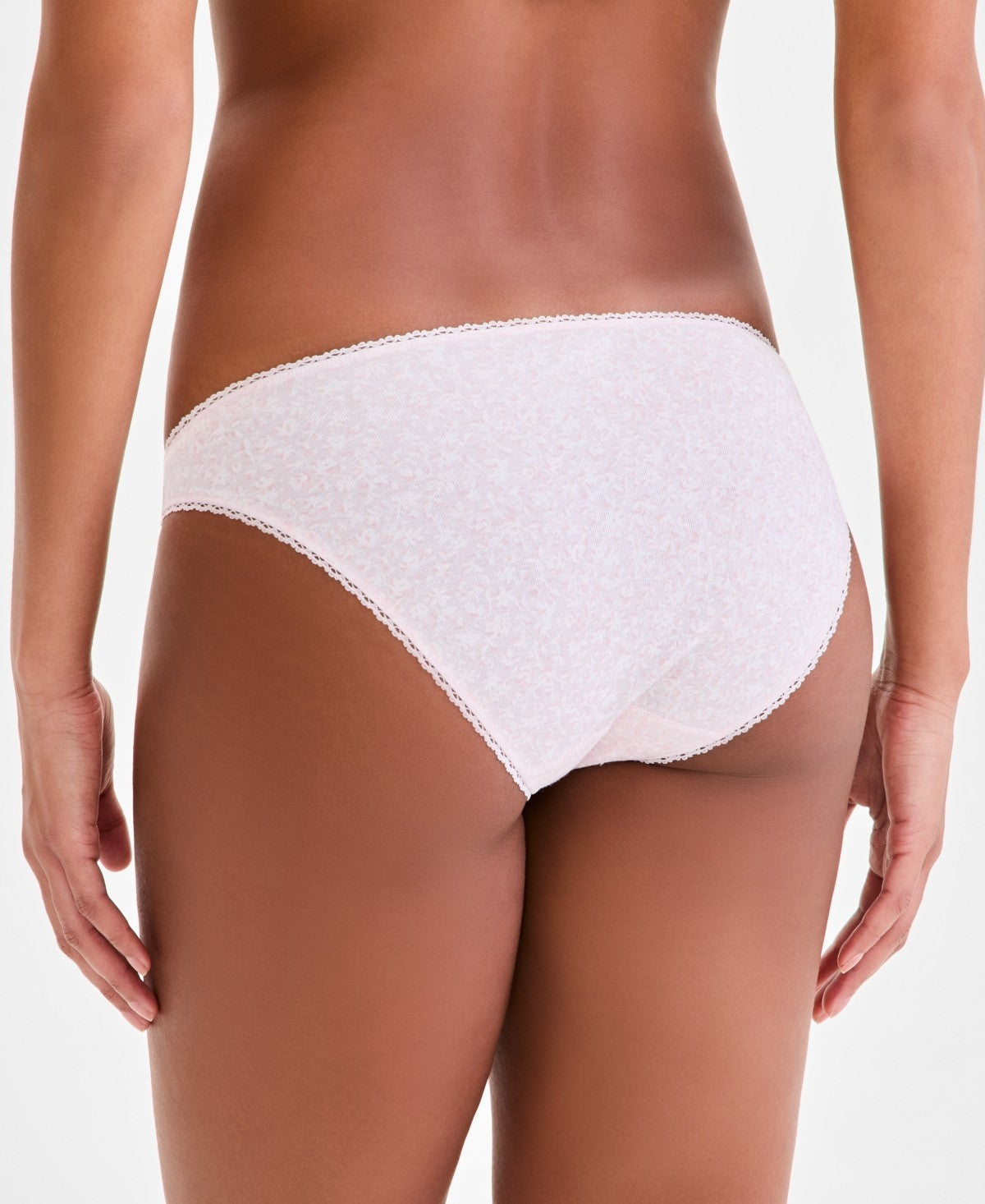 Charter Club Bikini Panty – Pink Micro Floral